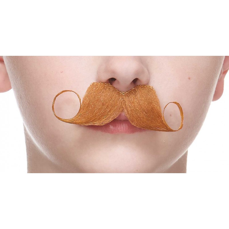 Detective mustache for Kids, ginger