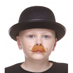 Detective mustache for Kids, ginger