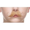 Detective mustache for Kids, blond