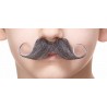 Detective mustache for Kids, salt and pepper 