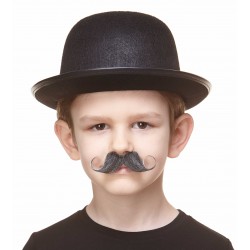 Detective mustache for Kids, salt and pepper 