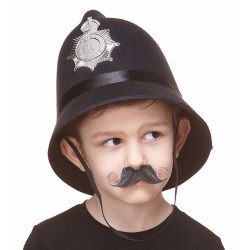 Detective mustache for Kids, salt and pepper 