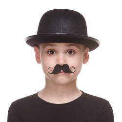 Detective mustache for Kids, black 