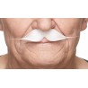 Mustache, white