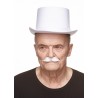 Mustache, white