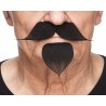 Mustache with a Goatee, black