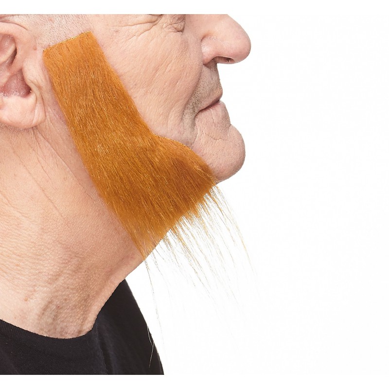 Mutton Chops sideburns, ginger 