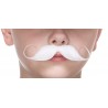 Imperial mustache for Kids, white 