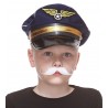 Imperial mustache for Kids, white 