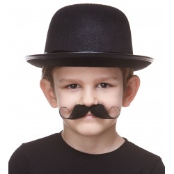 Imperial mustache for Kids, black