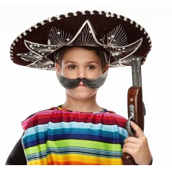 Fishermans mustache for Kids, salt and pepper 