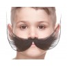 Fishermans mustache for Kids, black 