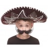 Fishermans mustache for Kids, black 