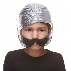 Fishermans mustache for Kids, black 