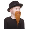 Philosopher mustache and beard for Kids, ginger