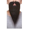 Philosopher mustache and beard for Kids, black 