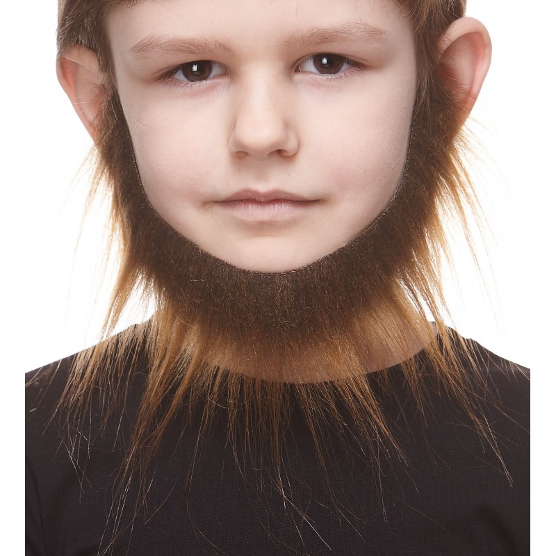 Morman beard for Kids, brown 