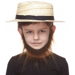 Morman beard for Kids, brown 