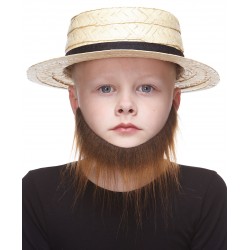 Morman beard for Kids, brown 