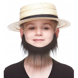 Morman beard for Kids, black 