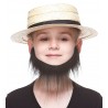 Morman beard for Kids, black 