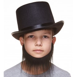 Morman beard for Kids, black 