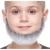 Morman beard for Kids, gray and white