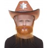 Nomad mustache and beard for Kids, ginger