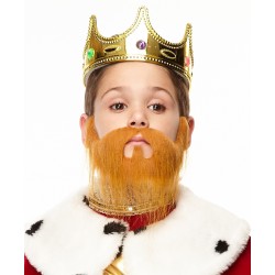 Nomad mustache and beard for Kids, ginger