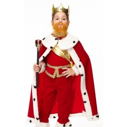 Nomad mustache and beard for Kids, ginger