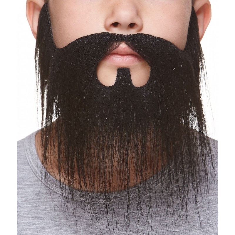 Nomad mustache and beard for Kids, black 