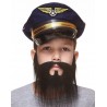 Nomad mustache and beard for Kids, black 
