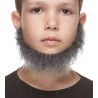 Morman mustache and beard for Kids, salt and pepper