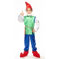 Morman mustache and beard for Kids, white