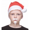Handlebar with Goatee mustache and beard for Kids, white