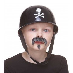 Zappa mustache and beard for Kids, salt and pepper