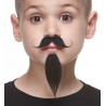 Napoleon III Imperial mustache and beard for Kids, black