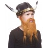 Viking Dwarf mustache and beard for Kids, ginger