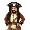 Pirate mustache and beard for Kids, black