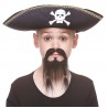 Pirate mustache and beard for Kids, black