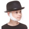 Sideburns for Kids, white