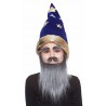 Medieval King mustache, beard and eyebrows for Kids, salt and pepper