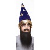 Medieval King mustache, beard and eyebrows for Kids, black