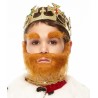 Traper mustache, beard and eyebrows for Kids, ginger Color