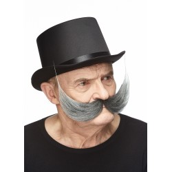 Fishermans  mustache, salt and pepper