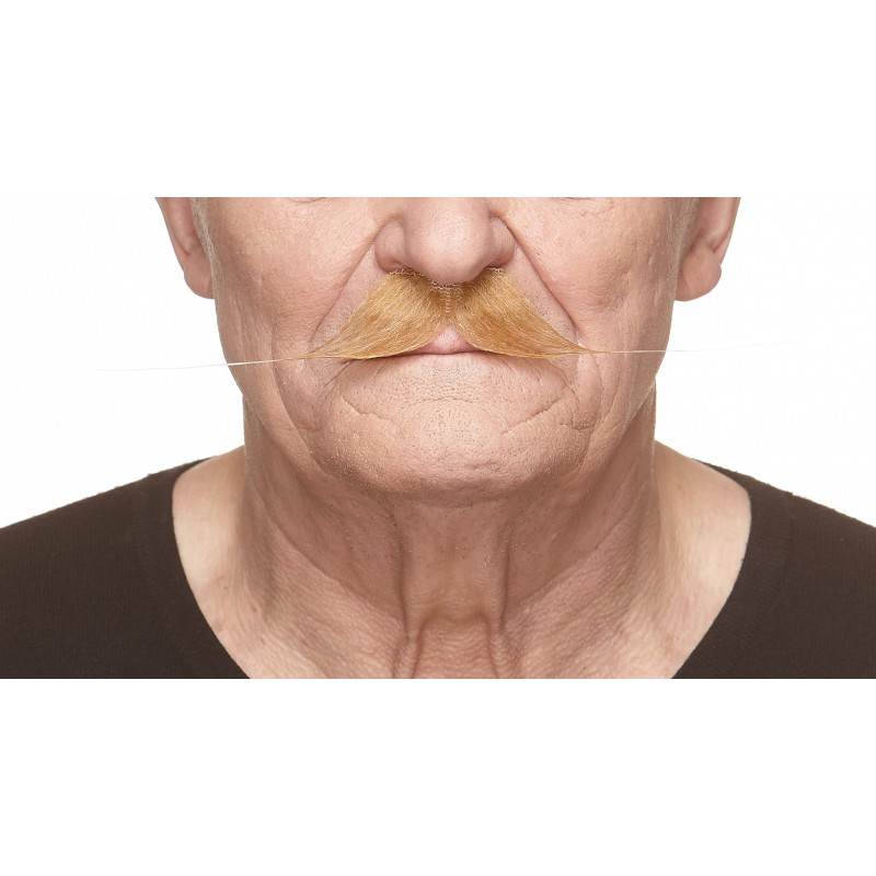 Mustache, blond