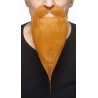 Philosopher mustache and beard, ginger 