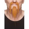Mustache and beard, ginger