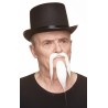 Shaolin mustache and beard, white 
