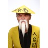 Shaolin mustache and beard, white 